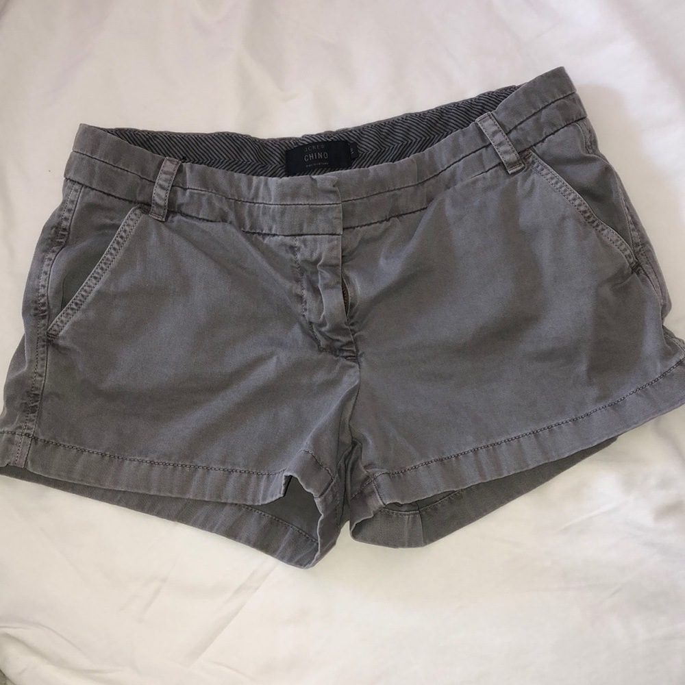 J. crew 4” chino shorts